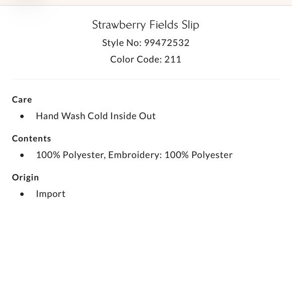 Free People strawberry Fields slip dress - Picture 5 of 5